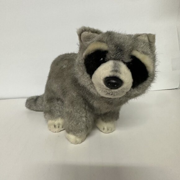 Nat and Jules Wolf Plush Stuffed Toy Wolf Small Animal Demdaco realistic - Picture 2 of 9